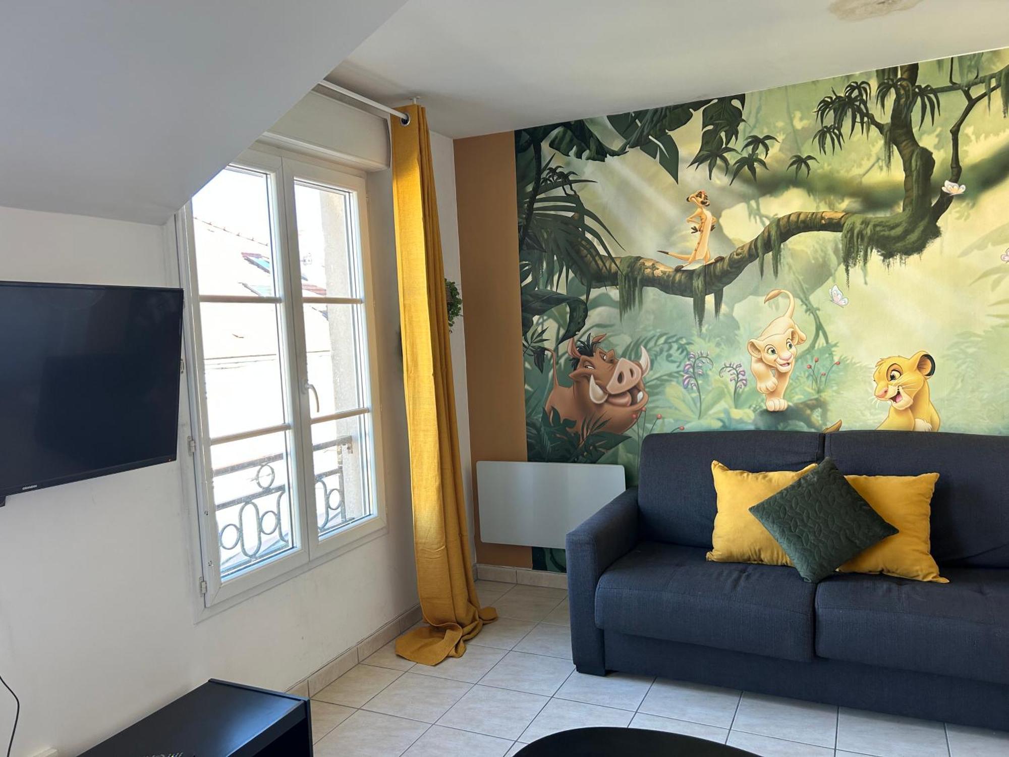 L'Appartement Du Roi Lion L 8 Pers L Proche De Disney บุสซี-แซ็ง-ฌอร์ฌ ภายนอก รูปภาพ